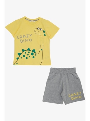 Yellow - 300gr - Boys` Suit - Breeze Girls&Boys