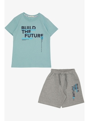 Sea Green - 300gr - Boys` Suit - Breeze Girls&Boys