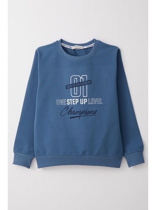 Indigo - 350gr - Boys` Sweatshirt - Breeze Girls&Boys