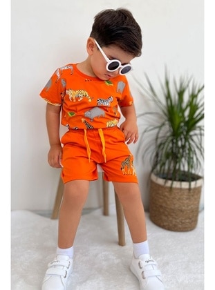 Orange - 300gr - Boys` Suit - Breeze Girls&Boys