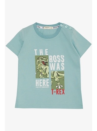 Sea Green - 100gr - Baby T-Shirts - Breeze Girls&Boys