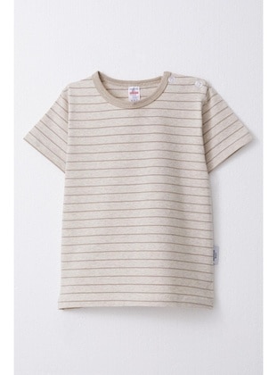 Beige - 100gr - Baby T-Shirts - Breeze Girls&Boys