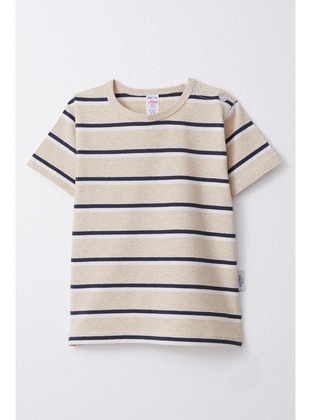 Beige - 100gr - Baby T-Shirts - Breeze Girls&Boys