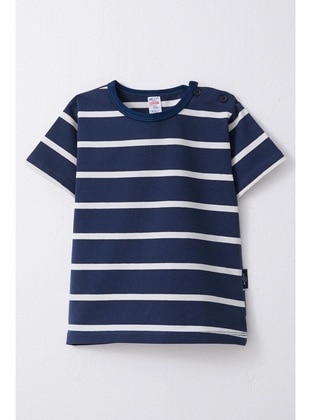 Navy Blue - 100gr - Baby T-Shirts - Breeze Girls&Boys