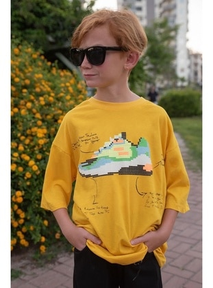 Mustard - Boys` T-Shirt - Breeze Girls&Boys