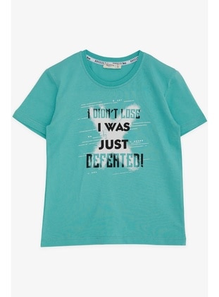 Mint Green - Boys` T-Shirt - Breeze Girls&Boys