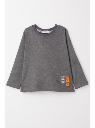 Dark Gray - 200gr - Boys` Tops - Breeze Girls&Boys