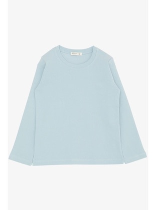 Light Blue - 200gr - Boys` Tops - Breeze Girls&Boys