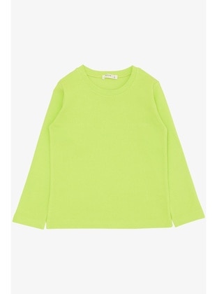 Light Green - 200gr - Boys` Tops - Breeze Girls&Boys