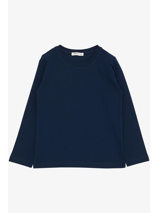 Navy Blue - 200gr - Boys` Tops - Breeze Girls&Boys