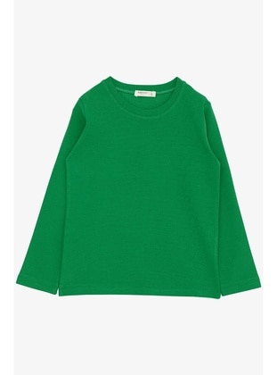 Green - 200gr - Boys` Tops - Breeze Girls&Boys