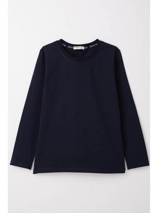 Navy Blue - 200gr - Boys` Tops - Breeze Girls&Boys