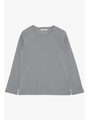 Grey - 200gr - Boys` Tops - Breeze Girls&Boys