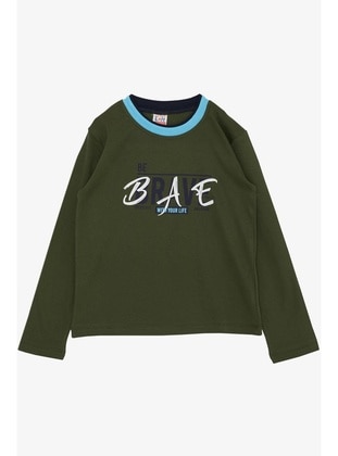 Dark Green - 200gr - Boys` Tops - Breeze Girls&Boys