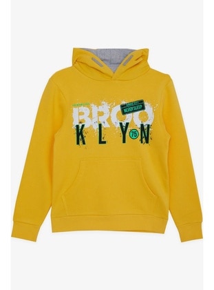 Yellow - Boys` Sweatshirt - Breeze Girls&Boys