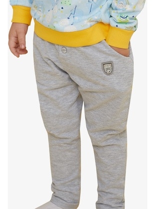 Light Gray - Baby Sweatpants - Breeze Girls&Boys