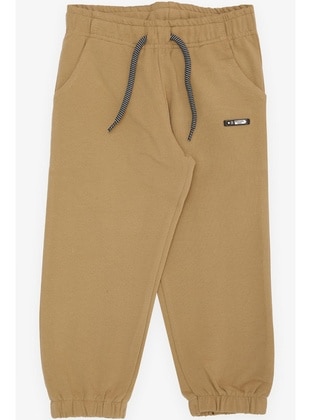 Beige - Boys` Sweatpants - Breeze Girls&Boys