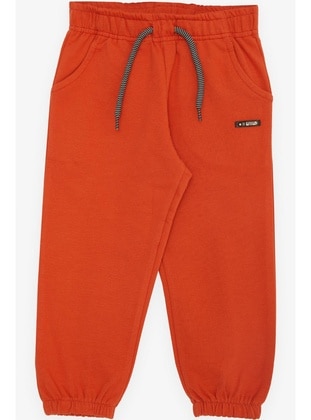 Brick Red - Boys` Sweatpants - Breeze Girls&Boys