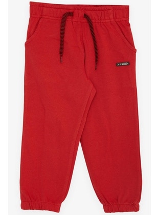 Red - Boys` Sweatpants - Breeze Girls&Boys