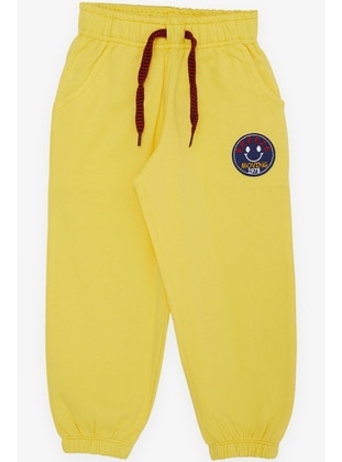 Yellow - Boys` Sweatpants - Breeze Girls&Boys