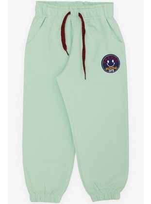 Sea Green - Boys` Sweatpants - Breeze Girls&Boys