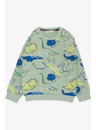 Mint Green - Boys` Sweatshirt - Breeze Girls&Boys