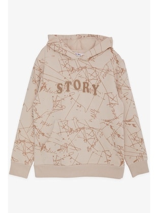 Beige - Boys` Sweatshirt - Breeze Girls&Boys