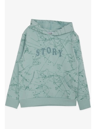 Sea Green - Boys` Sweatshirt - Breeze Girls&Boys