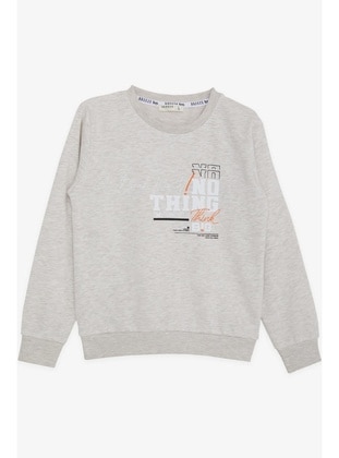 Beige - Boys` Sweatshirt - Breeze Girls&Boys