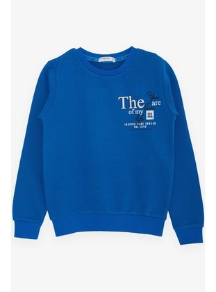 Saxe Blue - Boys` Sweatshirt - Breeze Girls&Boys