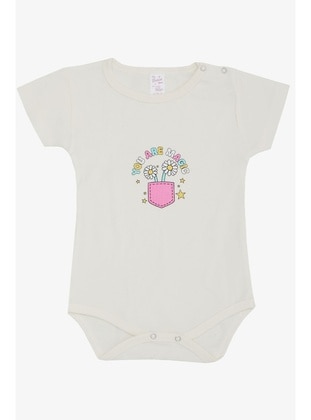 Ecru - 100gr - Baby Bodysuits - Breeze Girls&Boys