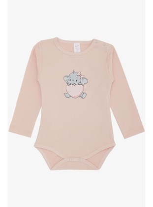 Powder Pink - 100gr - Baby Bodysuits - Breeze Girls&Boys