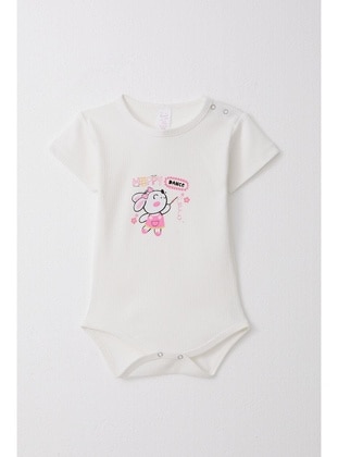 White - 100gr - Baby Bodysuits - Breeze Girls&Boys