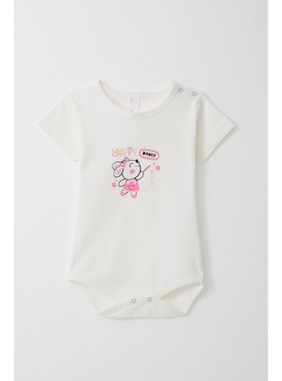 Ecru - 100gr - Baby Bodysuits - Breeze Girls&Boys