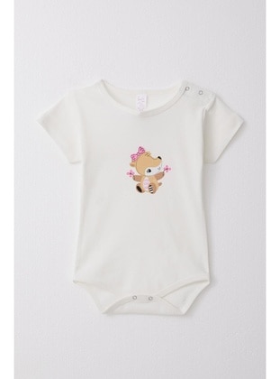 Ecru - 100gr - Baby Bodysuits - Breeze Girls&Boys