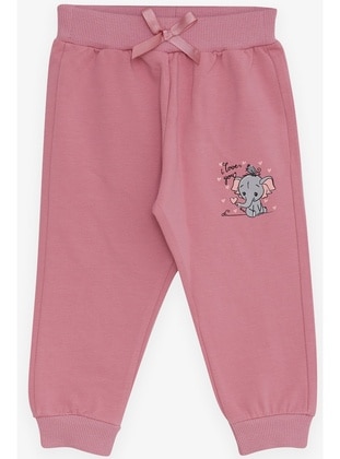 Dusty Rose - Baby Sweatpants - Breeze Girls&Boys