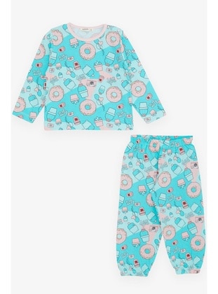 Turquoise - Girls` Pyjamas - Breeze Girls&Boys