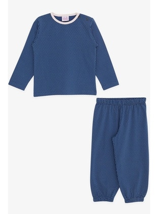 Navy Blue - Girls` Pyjamas - Breeze Girls&Boys