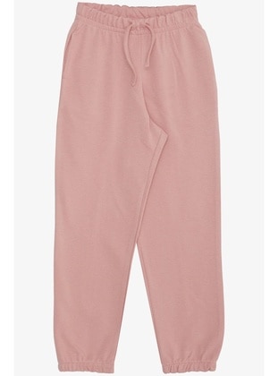 Dusty Rose - 350gr - Girls` Sweatpants - Breeze Girls&Boys