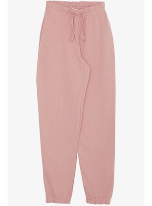 Dusty Rose - 350gr - Girls` Sweatpants - Breeze Girls&Boys