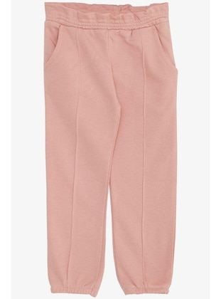 Dusty Rose - 350gr - Girls` Sweatpants - Breeze Girls&Boys