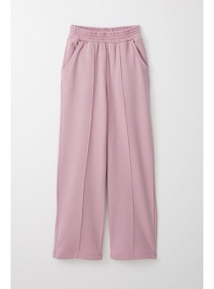 Dusty Rose - 350gr - Girls` Sweatpants - Breeze Girls&Boys