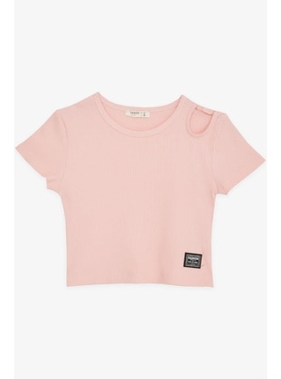 Salmon - Girls` T-Shirt - Breeze Girls&Boys