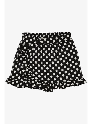 Black - 200gr - Girls` Skirt - Breeze Girls&Boys