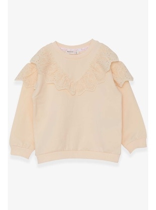 Cream - Girls` Sweatshirt - Breeze Girls&Boys