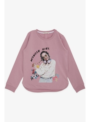 Dusty Rose - Girls` Sweatshirt - Breeze Girls&Boys