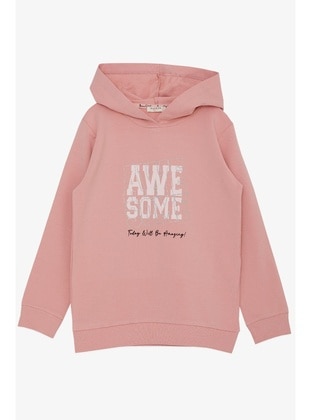 Dusty Rose - 300gr - Girls` Sweatshirt - Breeze Girls&Boys