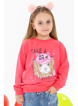 Coral - Girls` Sweatshirt - Breeze Girls&Boys