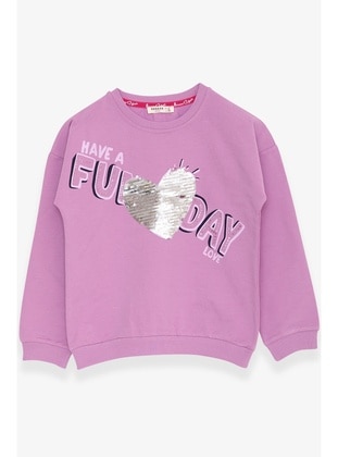 Lilac - Girls` Sweatshirt - Breeze Girls&Boys