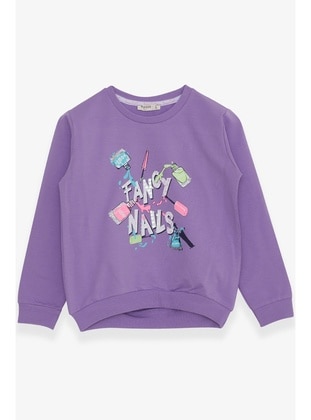 Lilac - Girls` Sweatshirt - Breeze Girls&Boys